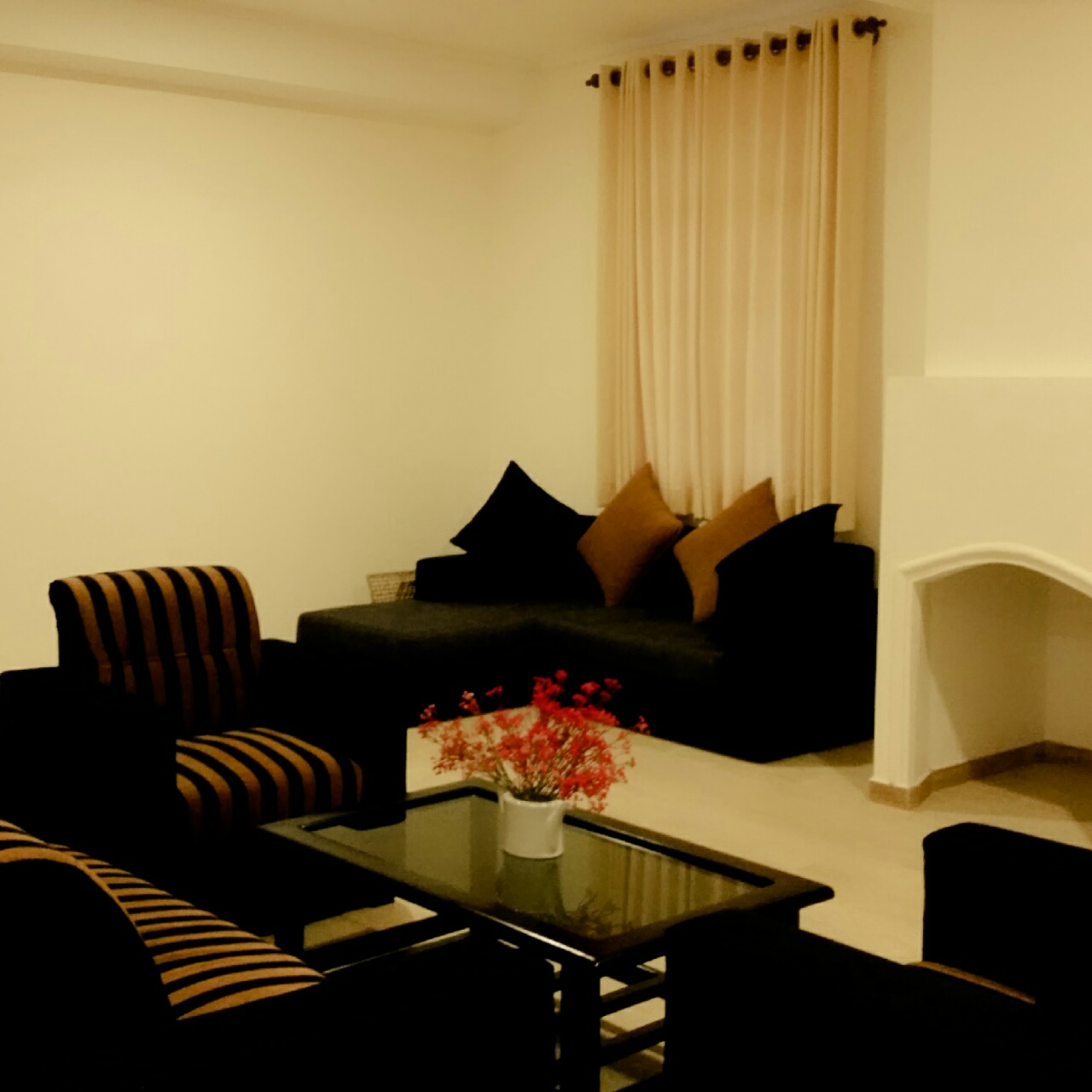 Cozy interior setup with 2 living areas on each floor